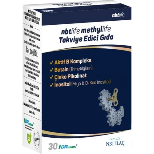 Nbt Life Methyllife Aktif B Kompleks 30 Kapsül