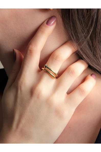 Trend Çivi Antik Eskitme Ayarlanabilir Yüzük euy1224 ürün görseli