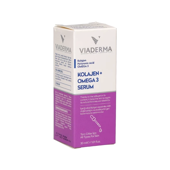 Vıaderma Kolajen Omega3 Serum 30 Ml