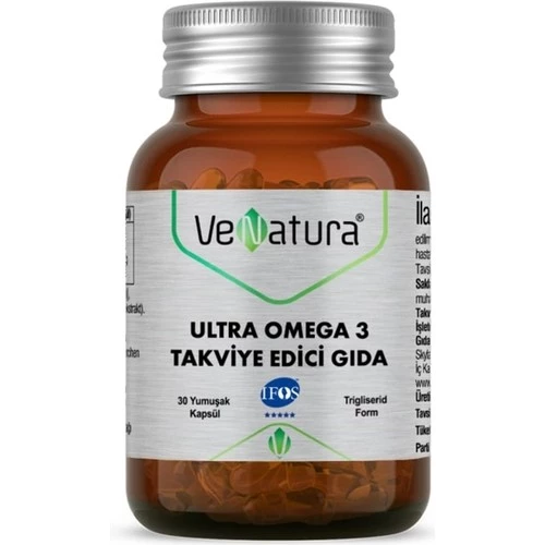 Venatura Ultra Omega-3 30 Yumuşak Kapsül