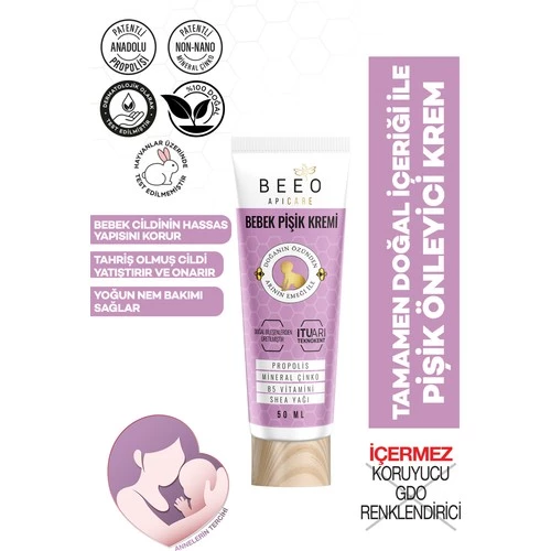 Beeo Apıcare Pısık Kremı 50 Ml