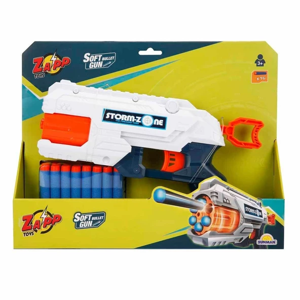 2713 Zapp 16 Mermili Sünger Dart Atan Silah - 2