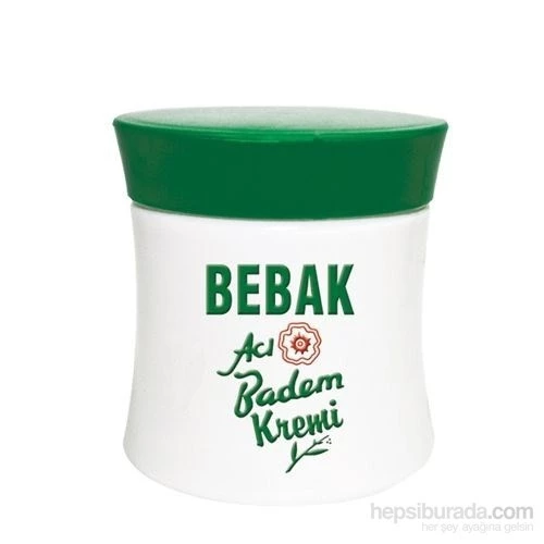 Bebak Acı Badem Kremi Kavanoz 30Ml