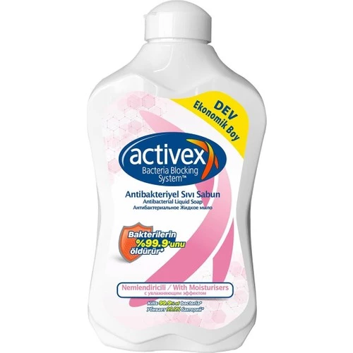 Activex Sivi Sabun Nem 500Ml*12