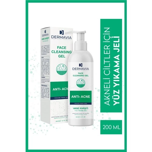 Dermavia Akne Yüz Yıkama Jeli 200 Ml