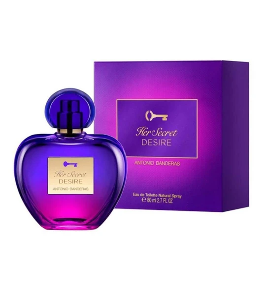 Antonio Banderas Her Secret Desire Edt 80 ml ürün görseli