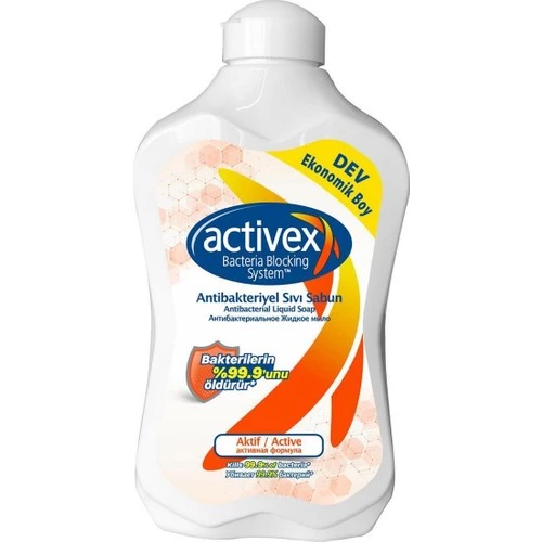 Activex Sivi Sabun Aktif 500Ml*12