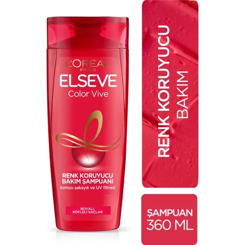 L'Oréal Paris Elseve Colorvive Renk Koruyucu Bakım Şampuanı 360 Ml