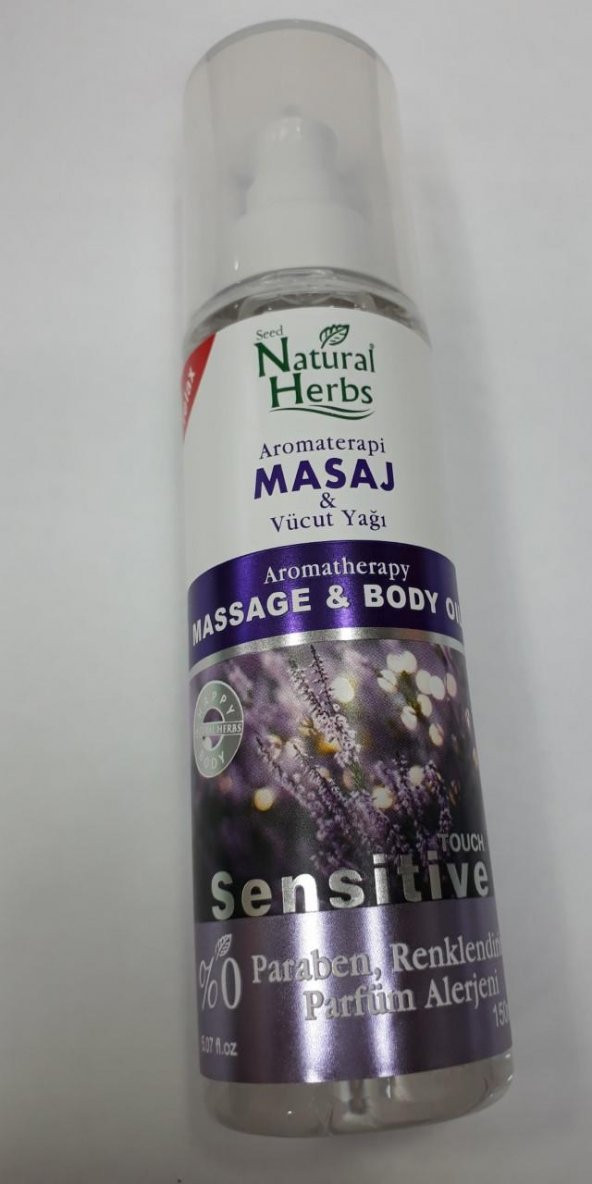 Natural Herbs Aromaterapi Masaj & Vücut Yağı 150 ml