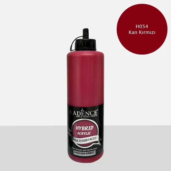 HYBRID AKR. MULTISURFACES H-054 KAN KIRMIZI 500ML ürün görseli 1