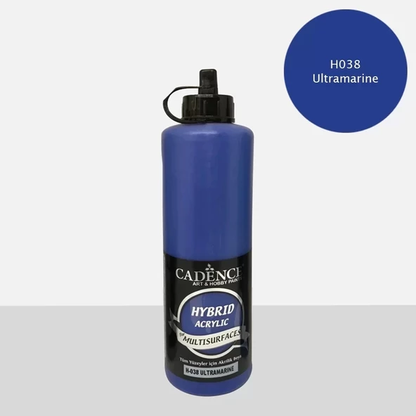 HYBRID AKR. MULTISURFACES H-038 ULTRAMARİNE 500ML ürün görseli 1
