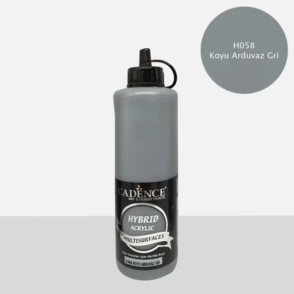 HYBRID AKR. MULTISURFACES H-058 KOYU ARDUVAZ GRİ 500ML - 1