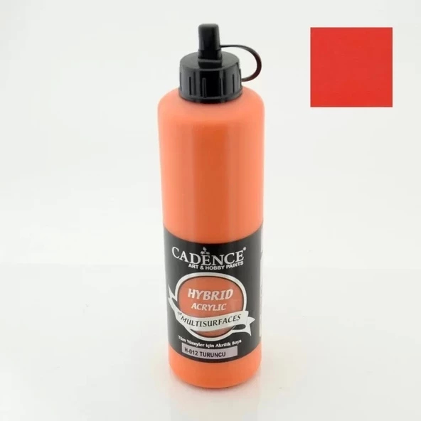 HYBRID AKR. MULTISURFACES H-012 TURUNCU 500ML ürün görseli 1