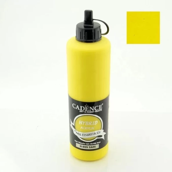 HYBRID AKR. MULTISURFACES H-009 SARI 500ML ürün görseli 1
