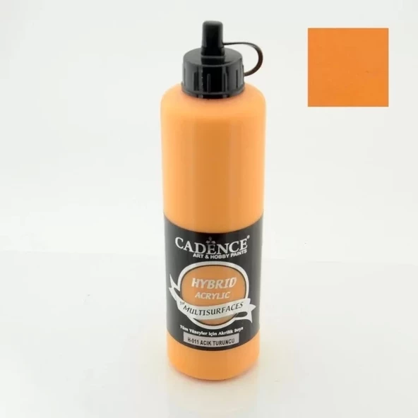HYBRID AKR. MULTISURFACES H-011 AÇIK TURUNCU 500ML ürün görseli 1