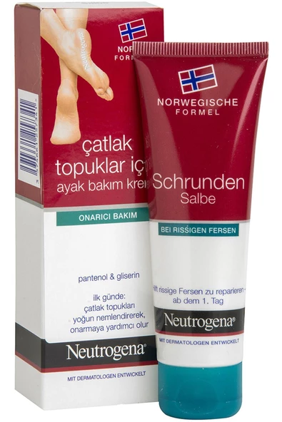 Neutrogena Onarıcı Bakım Çatlak Topuk Kremi 50Ml