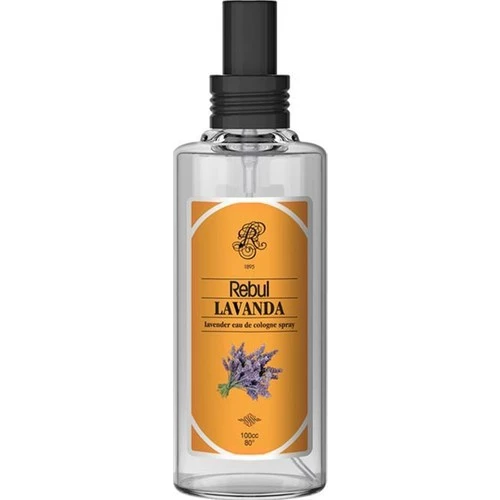 Rebul Lavanda - Lavanta Kokulu Kolonya 100 Ml (Cam Şişe) Spreyli