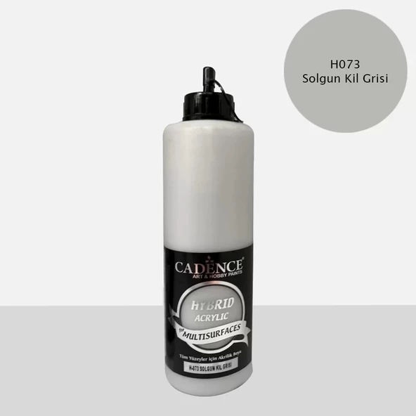 HYBRID AKR. MULTISURFACES H-073 SOLGUN KİL GRİSİ 500ML ürün görseli 1