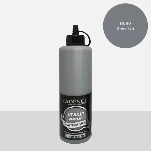 HYBRID AKR. MULTISURFACES H-090 KOYU GRİ 500ML ürün görseli 1