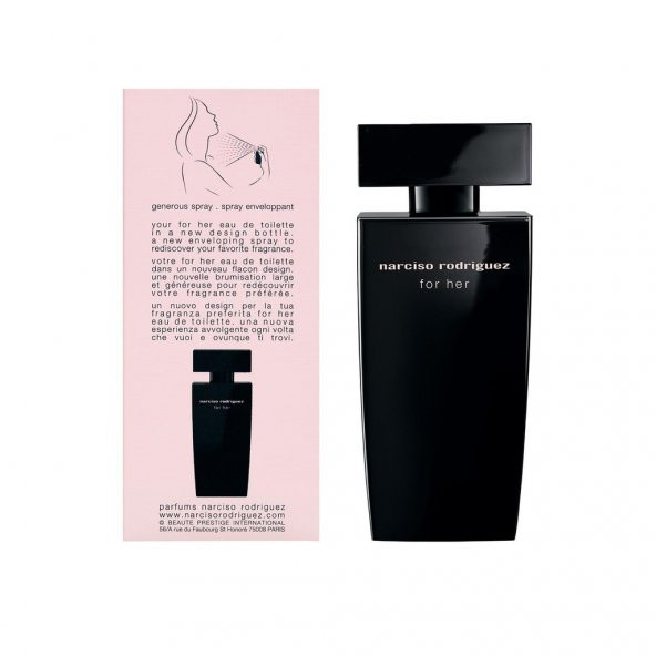 Narciso Rodriguez For Her EDT Generous Spray 75 ml - Resim 2