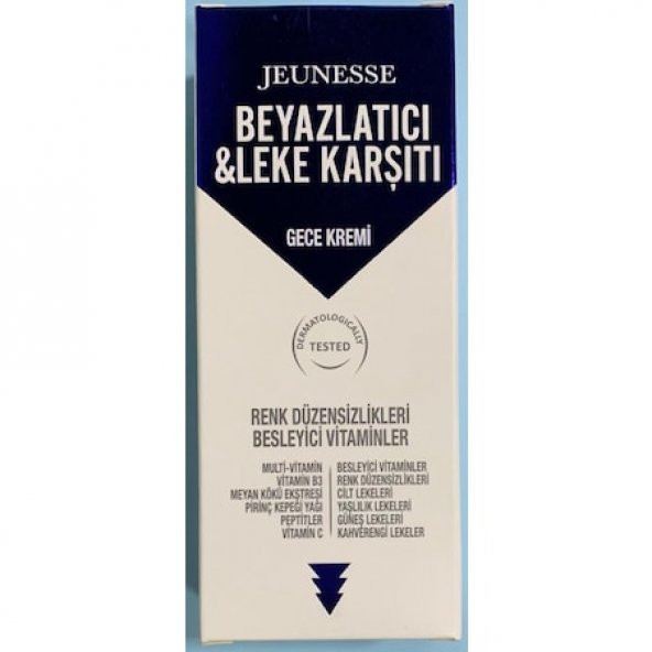 Jeunesse Whitening Anti Spot Gece Kremi 50 ml