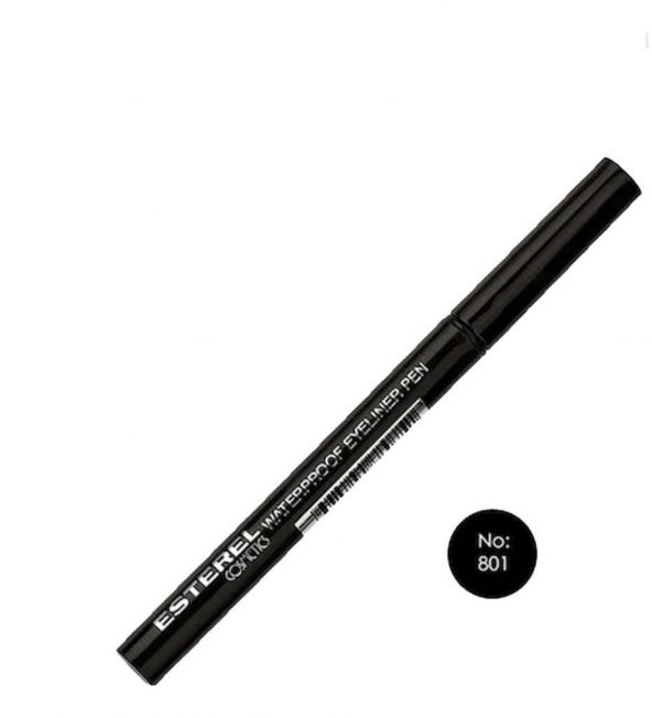 Esterel Waterproff Eyeliner Pen No: 802 Dark Black