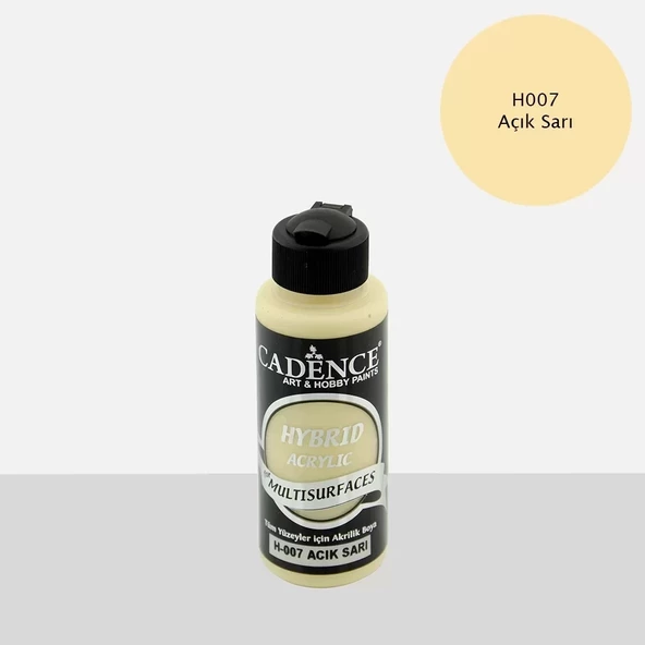 HYBRID AKR. MULTISURFACES H-007 AÇIK SARI 120ML ürün görseli 1