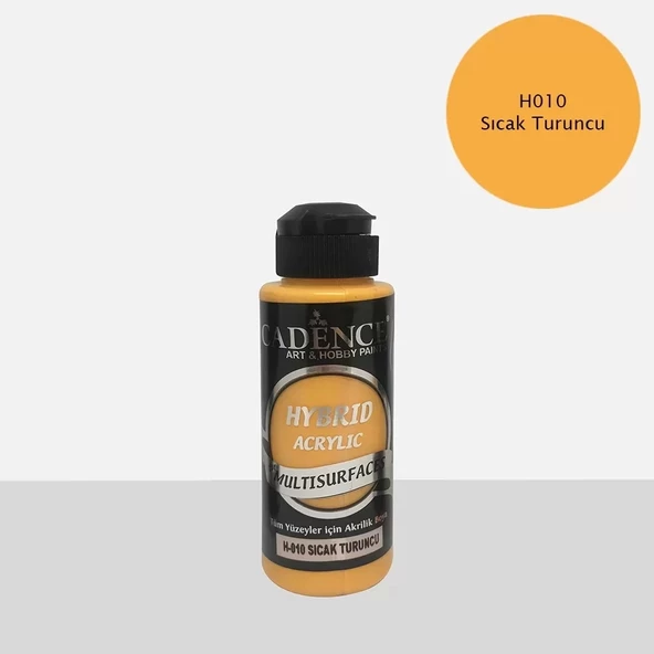 HYBRID AKR. MULTISURFACES H-010 SICAK TURUNCU 120ML ürün görseli 1