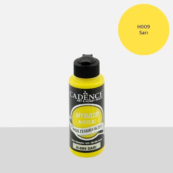 HYBRID AKR. MULTISURFACES H-009 SARI 120ML ürün görseli 1