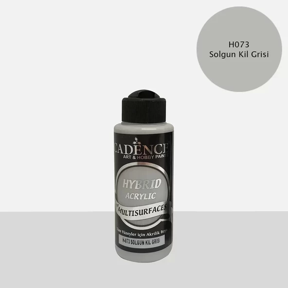 HYBRID AKR. MULTISURFACES H-073 SOLGUN KİL GRİSİ 120ML ürün görseli 1