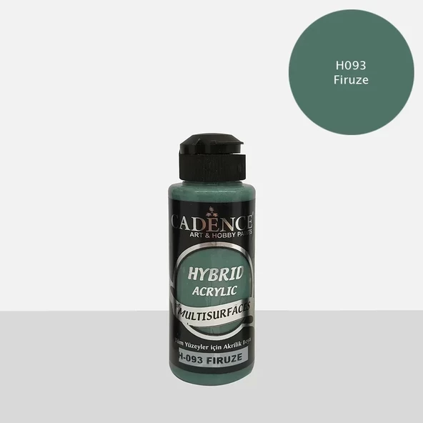 HYBRID AKR. MULTISURFACES H-093 FİRUZE 120ML ürün görseli 1