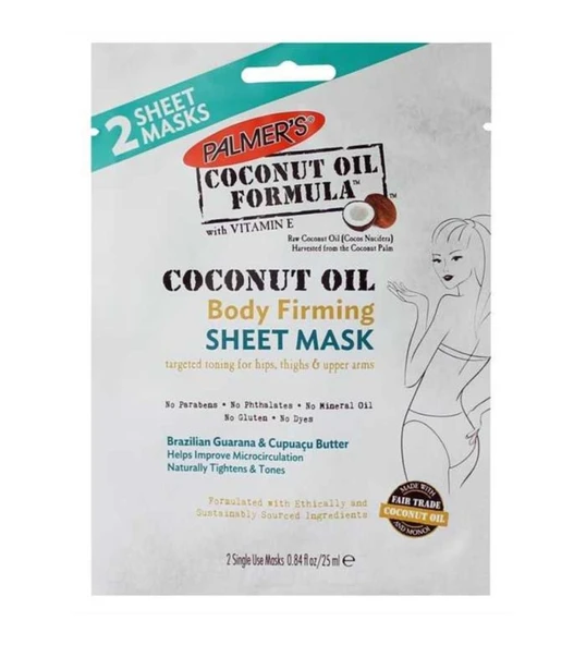 Palmer'S Coconut Oil Body Firming Sheet Mask 25 ml
