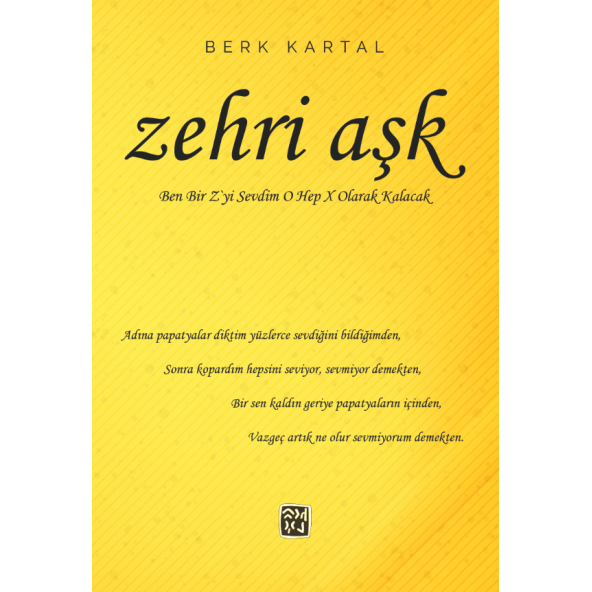 Zehri Aşk - Berk Kartal