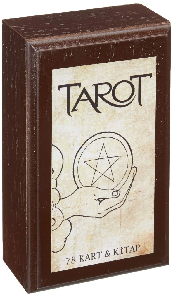 Tarot 78 Kart Ve Kitap (Ahşap Kutulu) - Delta
