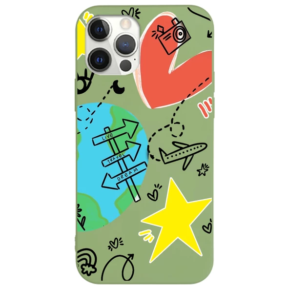 iPhone 12 Pro Lansman Kılıf - World