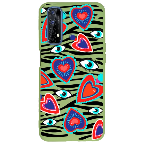 Realme 7 Lansman Kılıf - Eye Of The Heart
