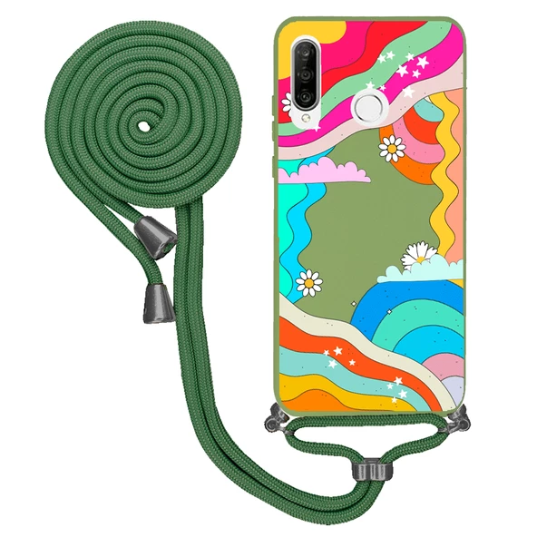 Huawei P30 Lite İpli Lansman Kılıf - Colors - 2