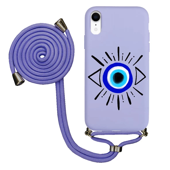 iPhone XR İpli Lansman Kılıf - Eyes 2