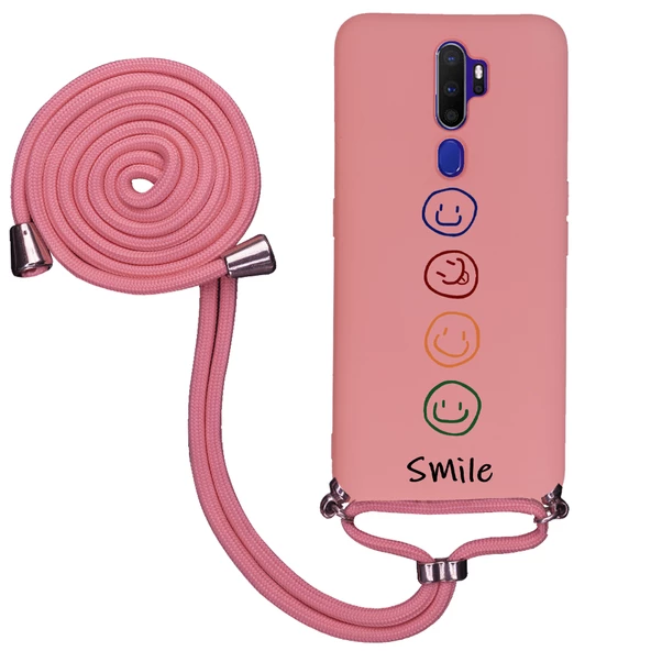 Oppo A5 2020 İpli Lansman Kılıf - Smile - 2