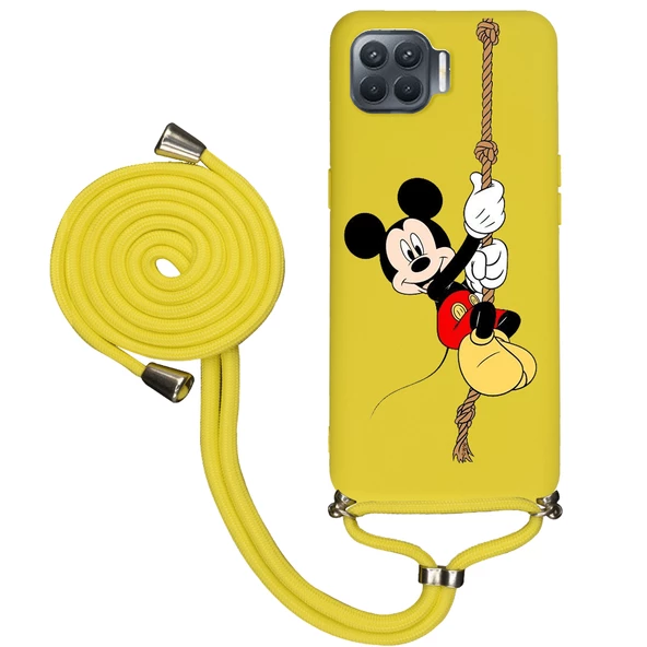 Oppo Reno 4 Lite İpli Lansman Kılıf - Mickey Mouse