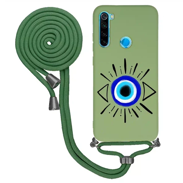 Xiaomi Redmi Note 8 İpli Lansman Kılıf Eyes 2