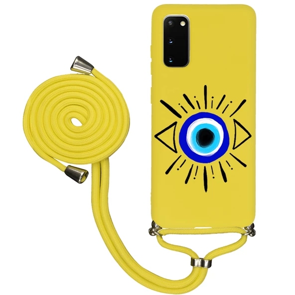 Samsung S20 Plus İpli Lansman Kılıf - Eyes 2