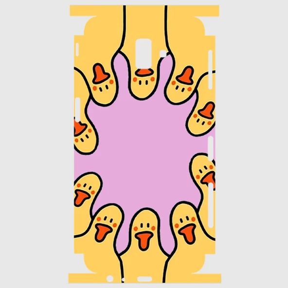 Samsung J6 Plus Telefon Kaplama - Duck is a Bird