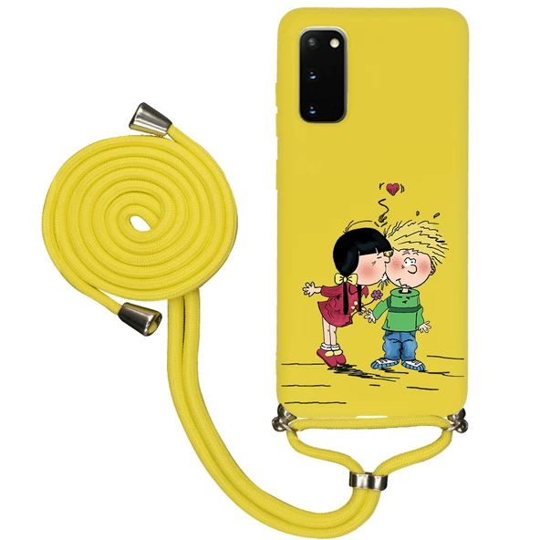 Samsung S20 Plus İpli Lansman Kılıf - Chen