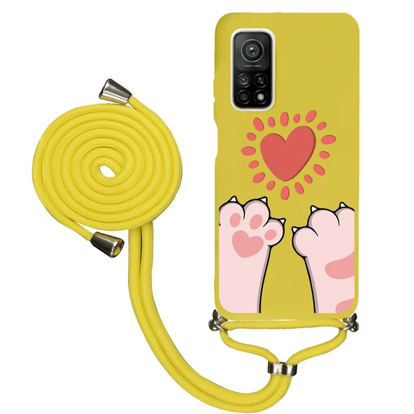 Xiaomi Mi 10T İpli Lansman Kılıf - Pati