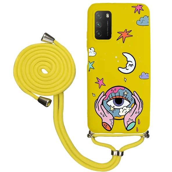 Xiaomi Redmi 9T İpli Lansman Kılıf - Meta