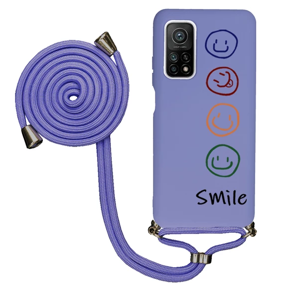 Xiaomi Mi 10T İpli Lansman Kılıf - Smile