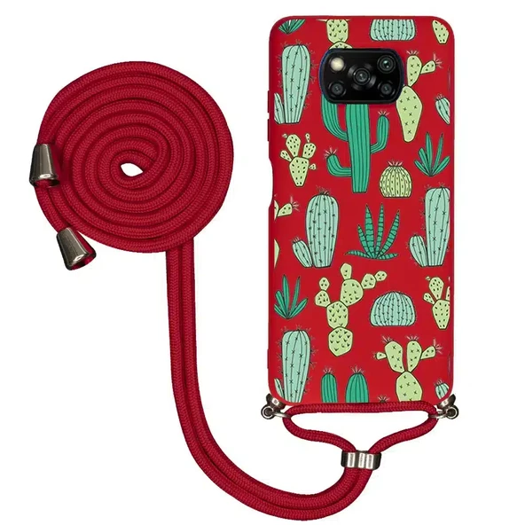 Xiaomi Poco X3 NFC İpli Lansman Kılıf - Cactus - 2