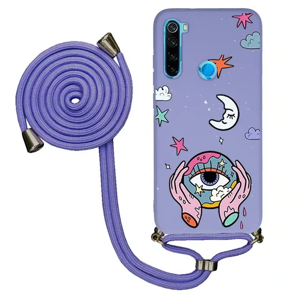 Xiaomi Redmi Note 8 İpli Lansman Kılıf Meta