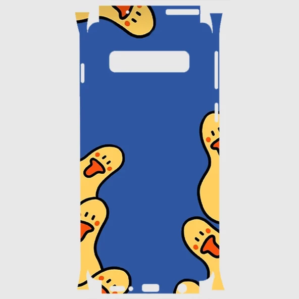 Samsung S10e Telefon Kaplama - Ducks - 2